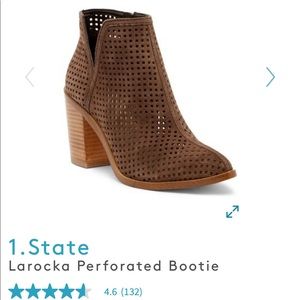 1. state perforated booties